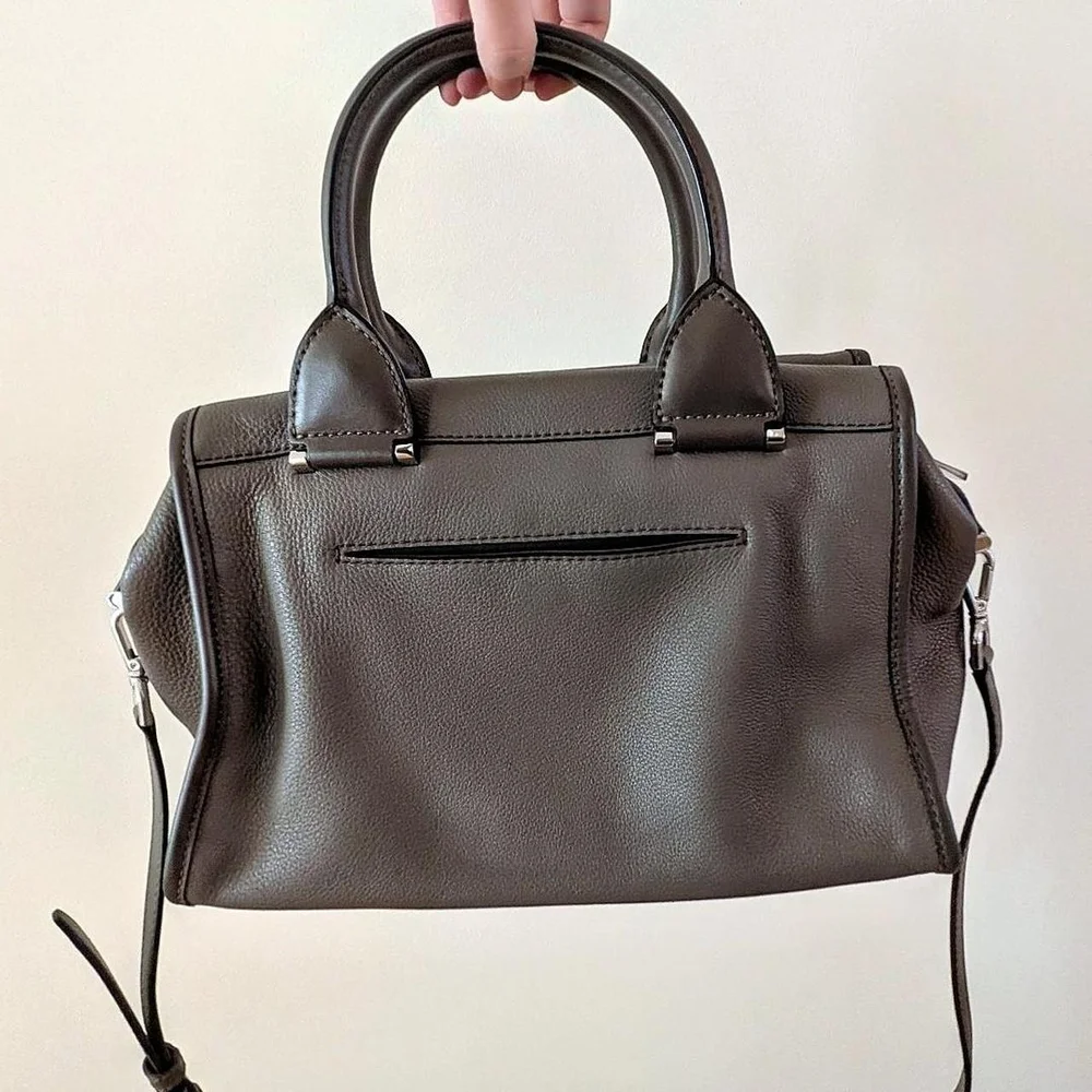 Michael Kors taupe leather